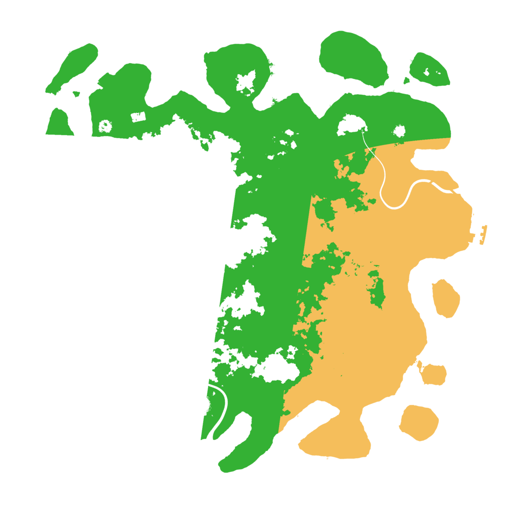 Biome Rust Map: Procedural Map, Size: 3850, Seed: 23656