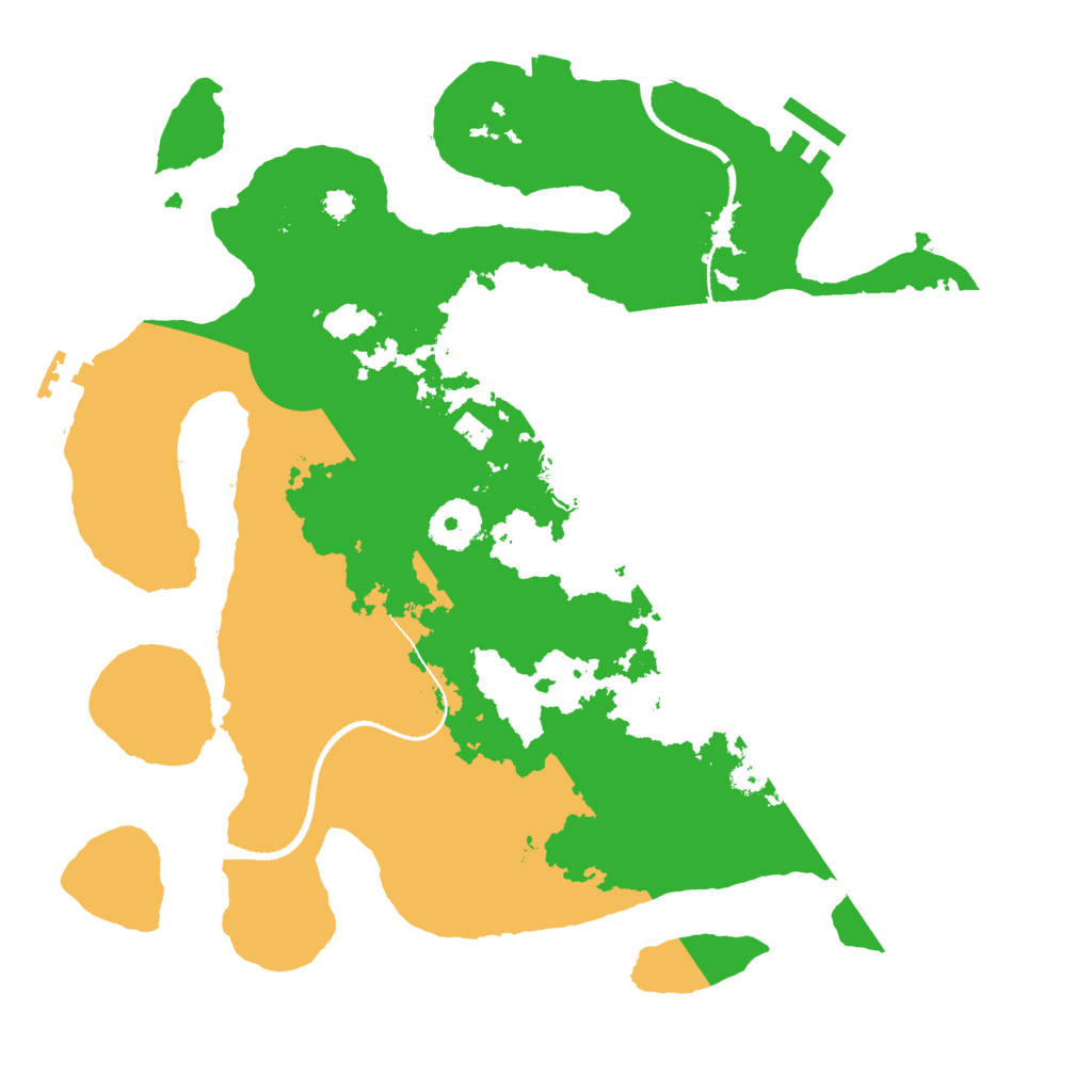 Biome Rust Map: Procedural Map, Size: 3250, Seed: 1855894115