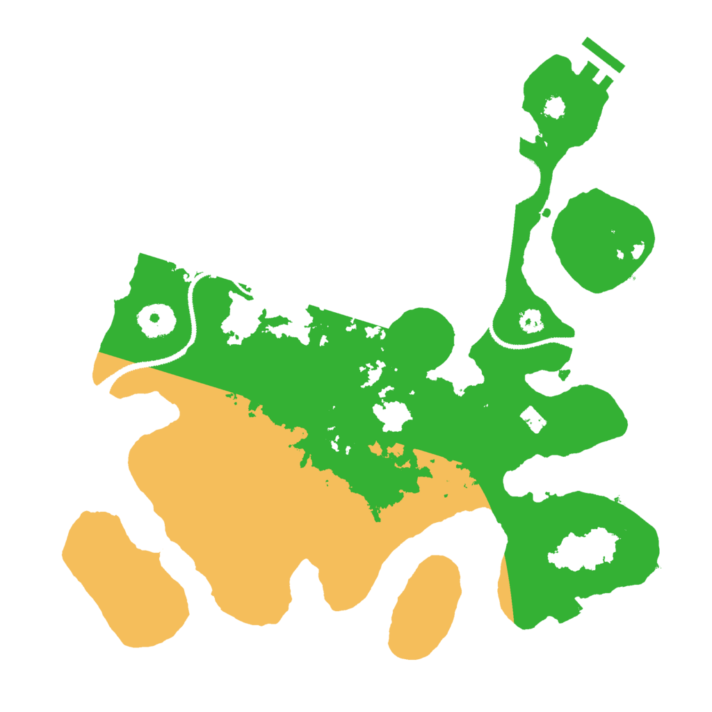 Biome Rust Map: Procedural Map, Size: 3000, Seed: 844028663