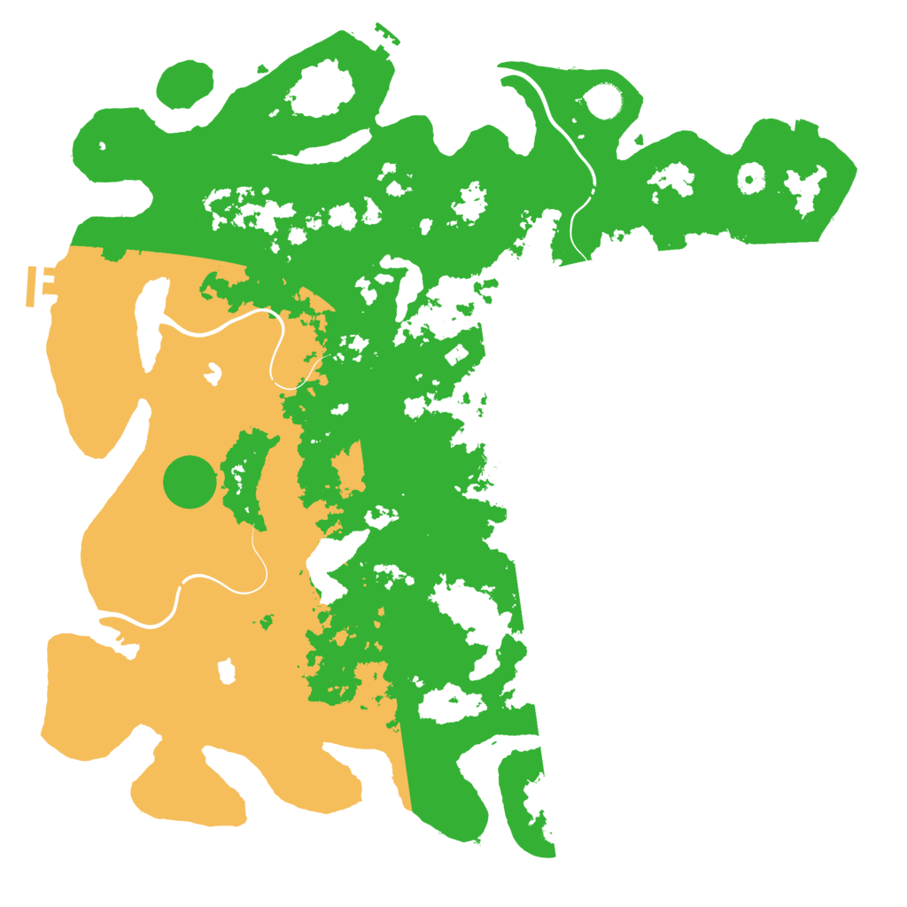 Biome Rust Map: Procedural Map, Size: 4500, Seed: 7950