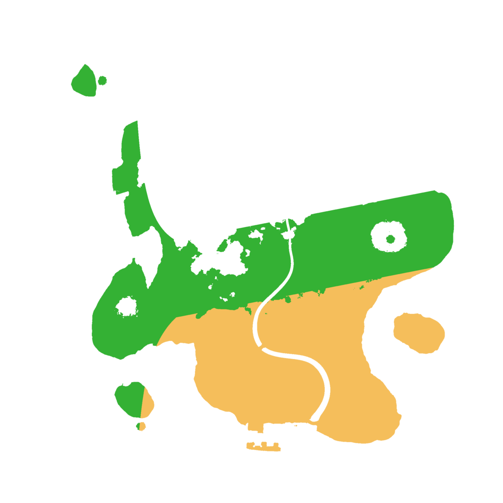 Biome Rust Map: Procedural Map, Size: 2250, Seed: 198577329