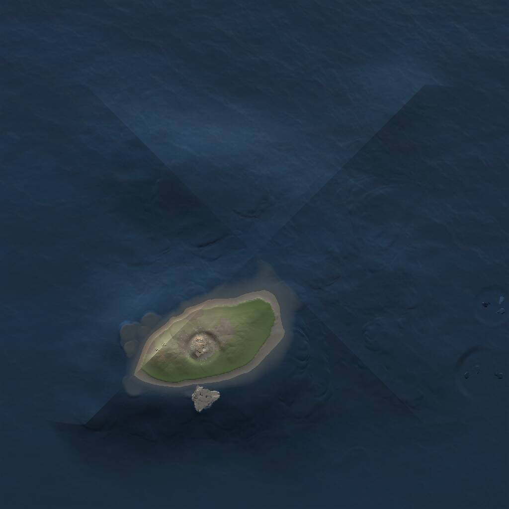 Rust Map: Procedural Map, Size: 1000, Seed: 1090891031, 1 Monuments