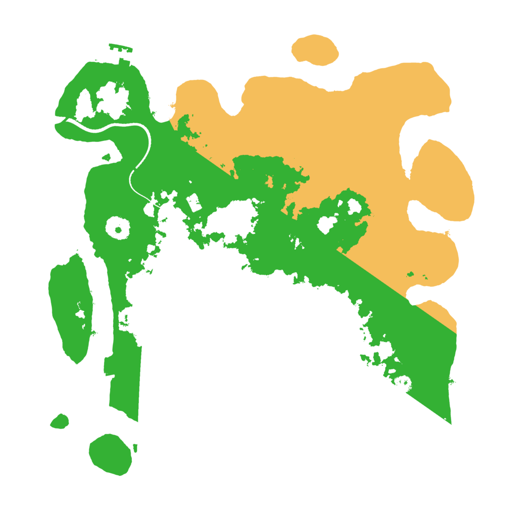 Biome Rust Map: Procedural Map, Size: 3250, Seed: 1431512661
