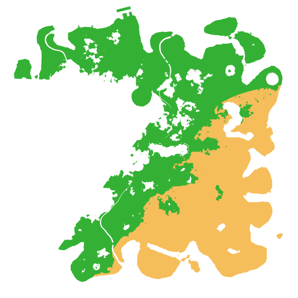 Biome Rust Map: Procedural Map, Size: 4250, Seed: 17708