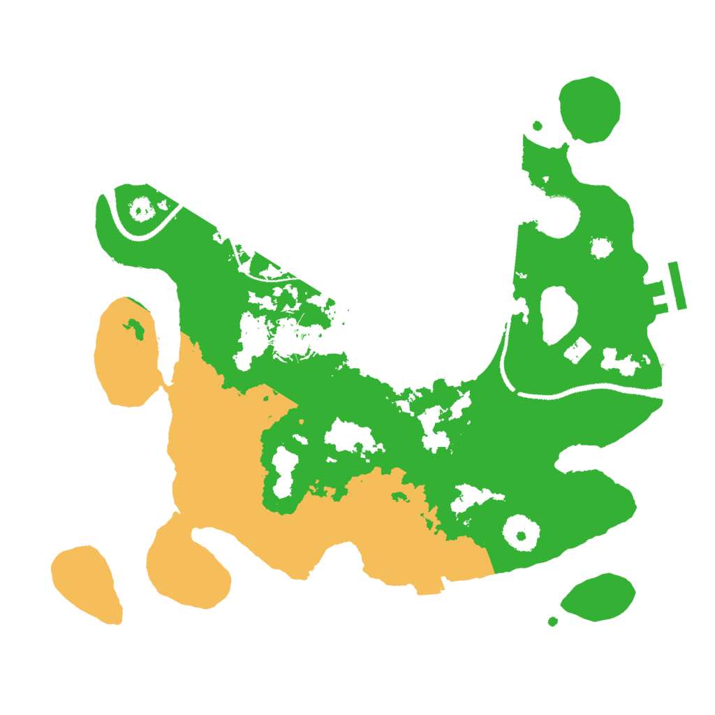 Biome Rust Map: Procedural Map, Size: 3000, Seed: 1914132369
