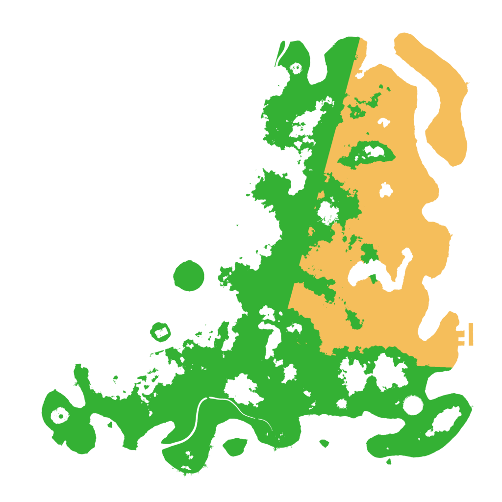 Biome Rust Map: Procedural Map, Size: 4500, Seed: 195860823