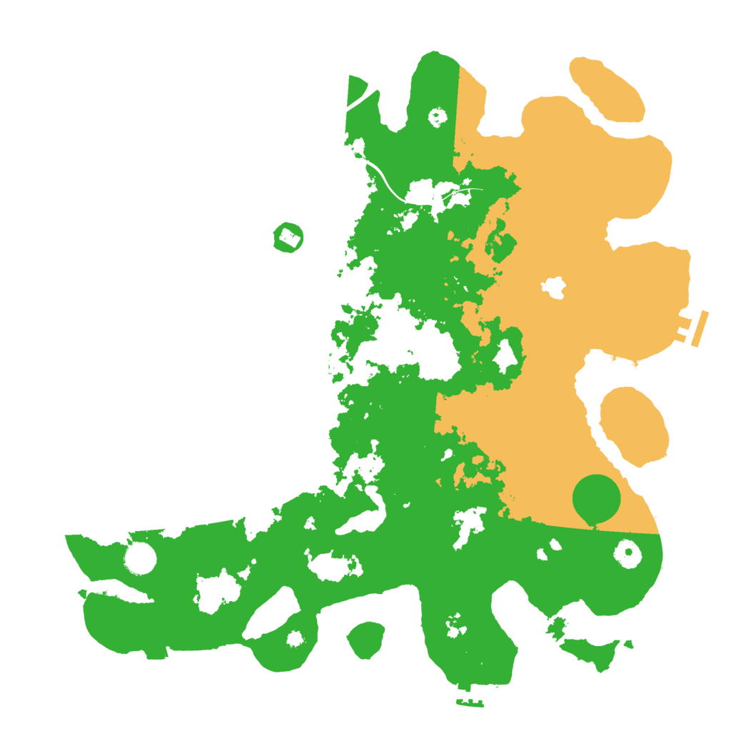 Biome Rust Map: Procedural Map, Size: 4000, Seed: 2410