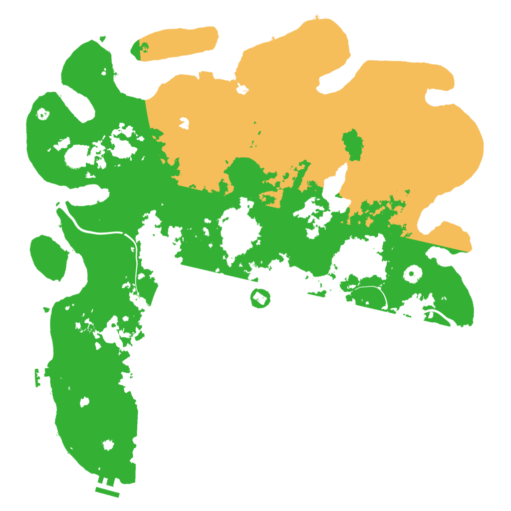 Biome Rust Map: Procedural Map, Size: 4250, Seed: 61830717