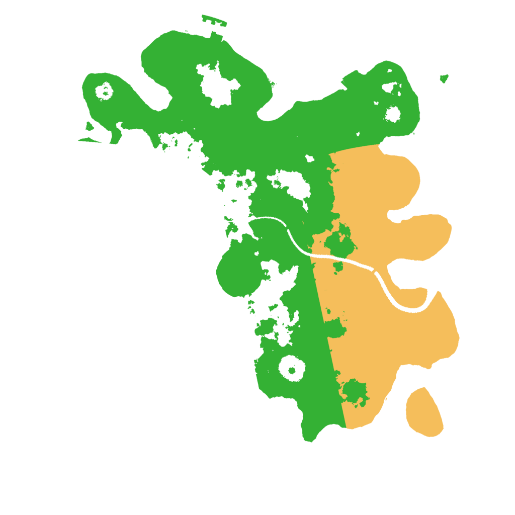 Biome Rust Map: Procedural Map, Size: 3000, Seed: 456276