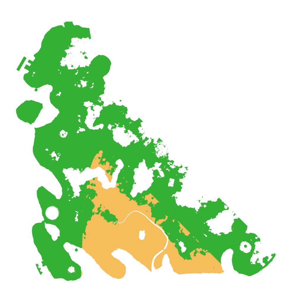 Biome Rust Map: Procedural Map, Size: 4000, Seed: 74697