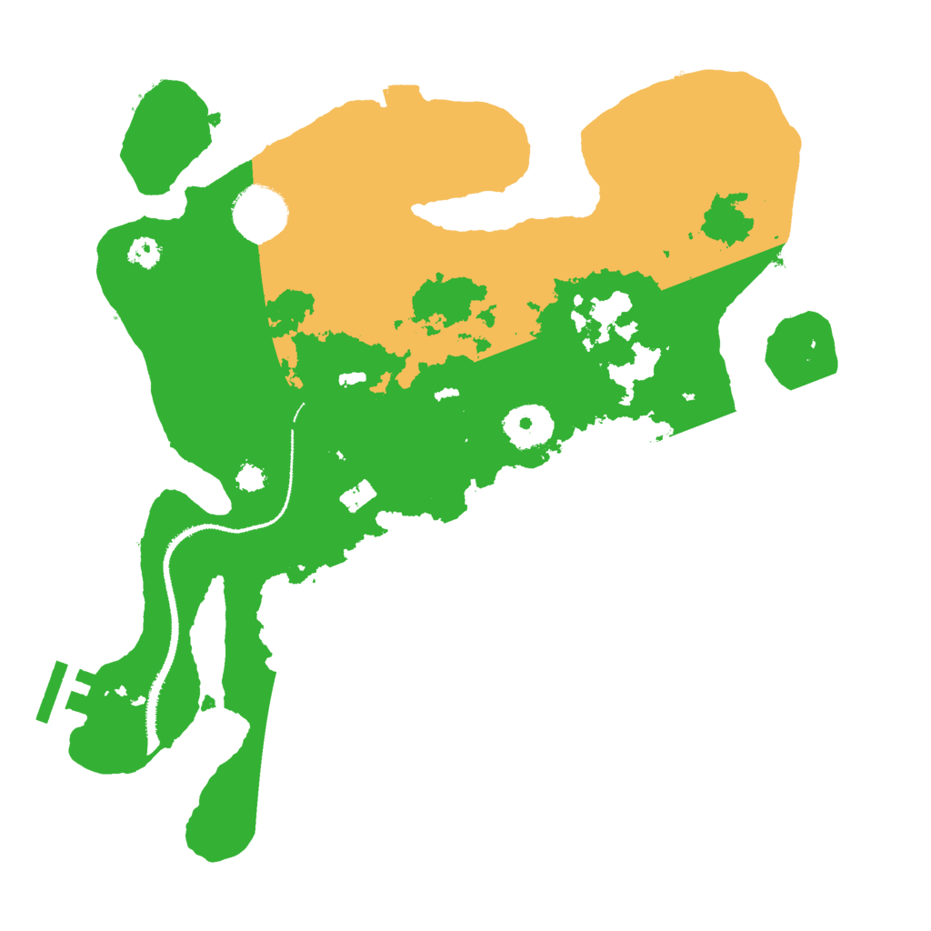 Biome Rust Map: Procedural Map, Size: 3000, Seed: 1305211101