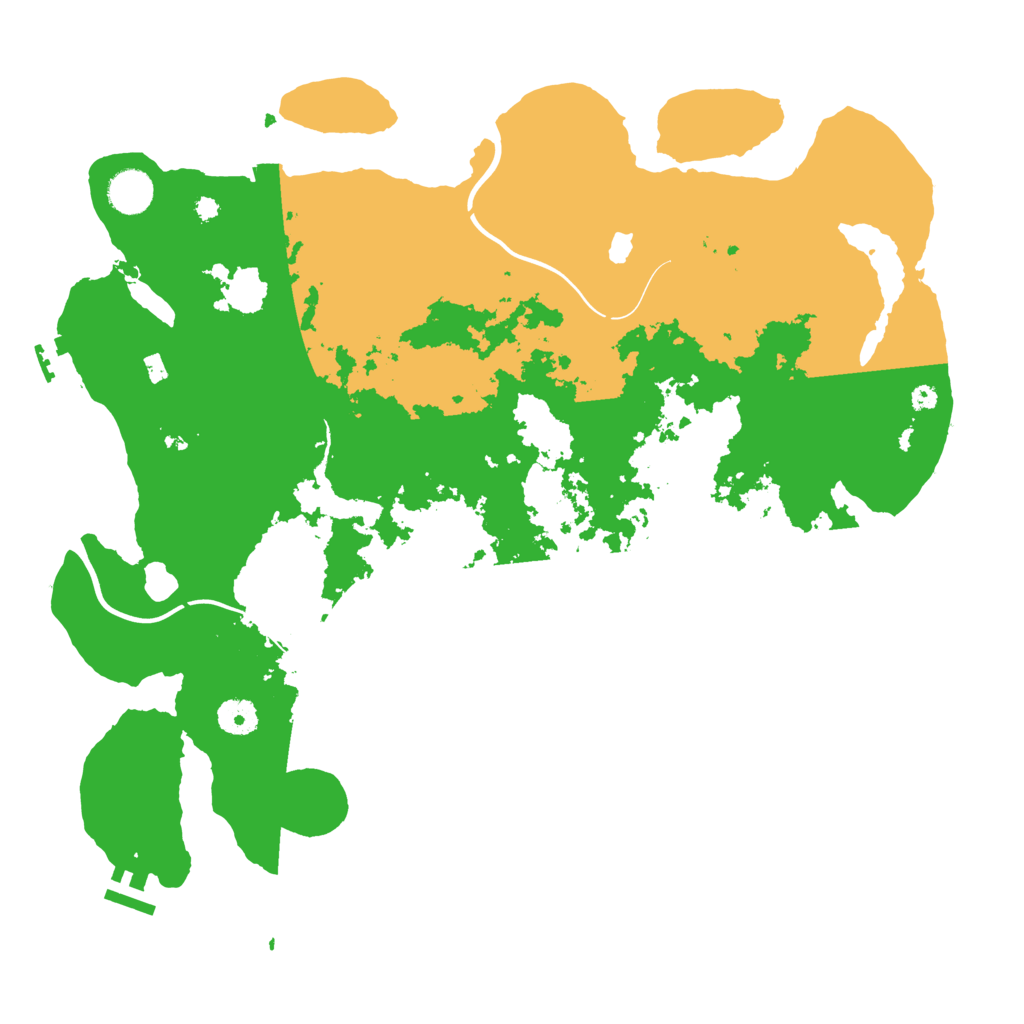 Biome Rust Map: Procedural Map, Size: 4000, Seed: 1026374859