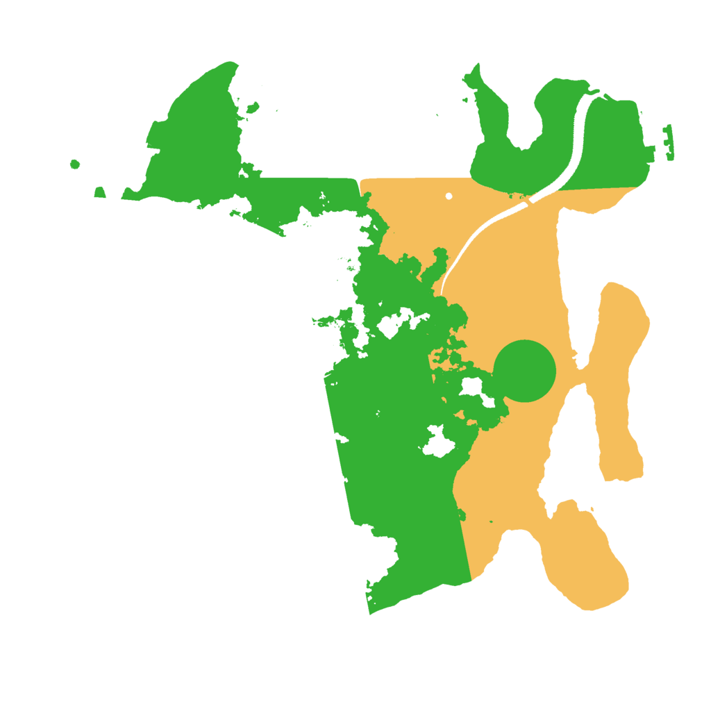 Biome Rust Map: Procedural Map, Size: 3000, Seed: 1885542430