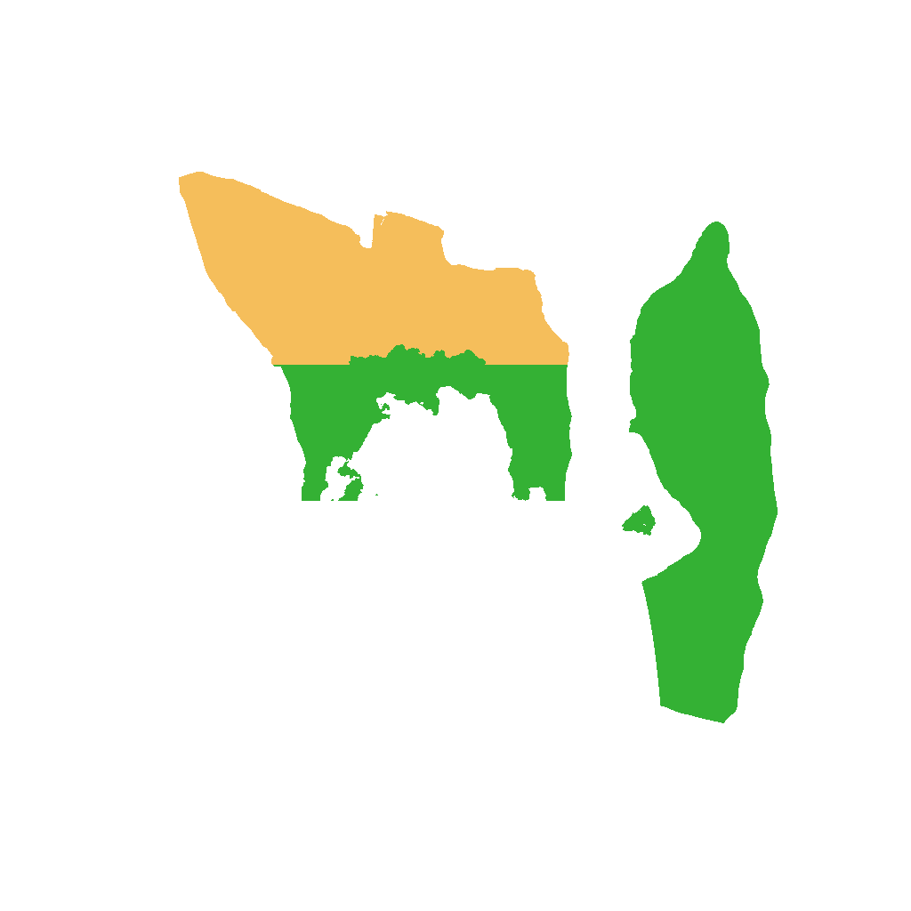 Biome Rust Map: Procedural Map, Size: 1500, Seed: 555613355