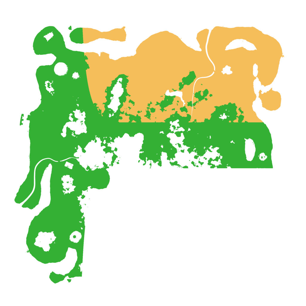 Biome Rust Map: Procedural Map, Size: 4000, Seed: 440734731