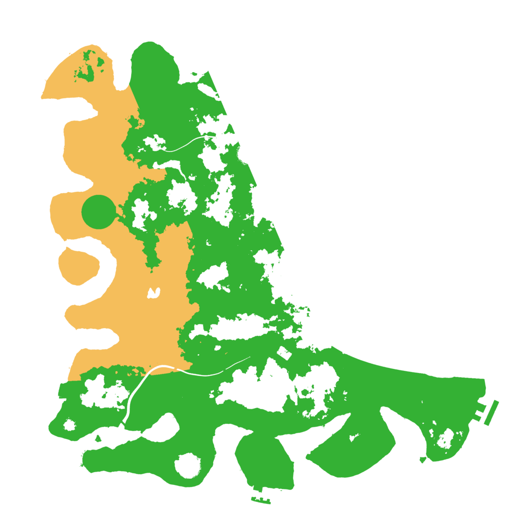 Biome Rust Map: Procedural Map, Size: 4000, Seed: 1548333759