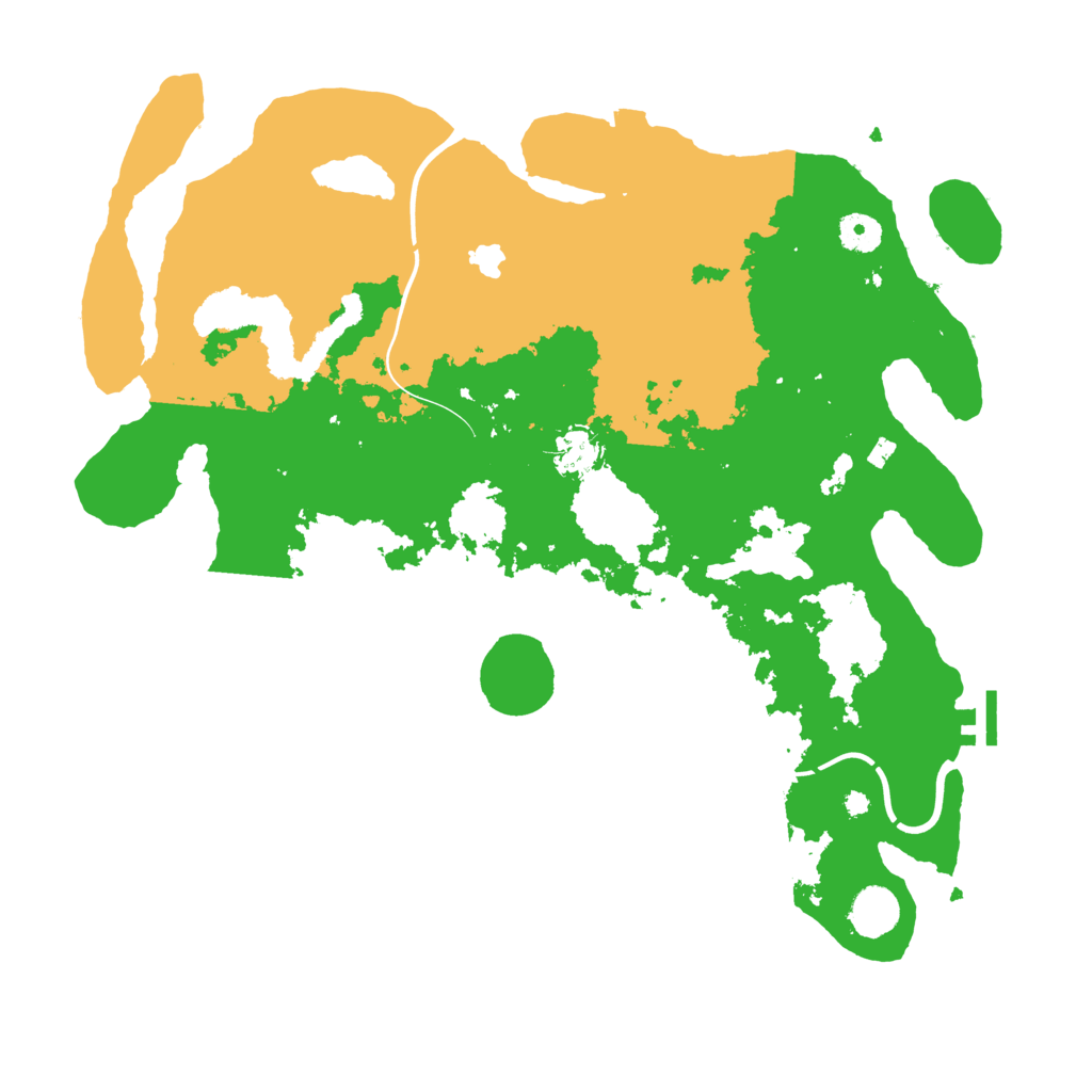 Biome Rust Map: Procedural Map, Size: 4000, Seed: 1407467363