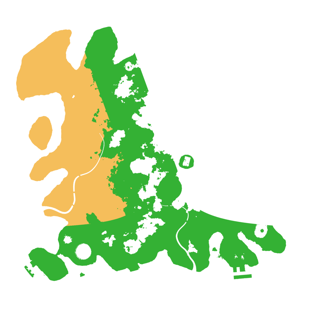 Biome Rust Map: Procedural Map, Size: 3500, Seed: 1636121320