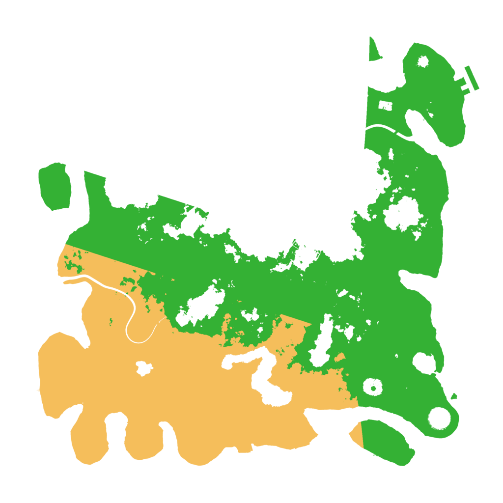Biome Rust Map: Procedural Map, Size: 4000, Seed: 22561