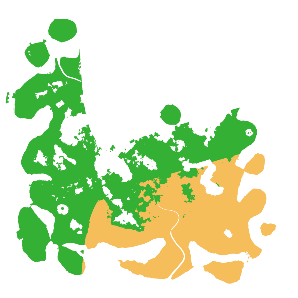 Biome Rust Map: Procedural Map, Size: 4050, Seed: 639488557