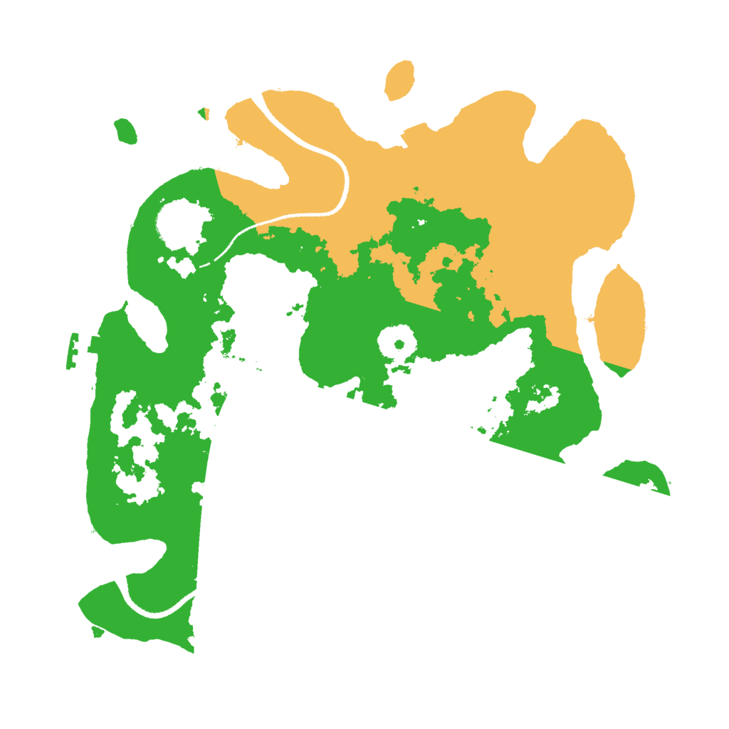 Biome Rust Map: Procedural Map, Size: 3000, Seed: 321877045