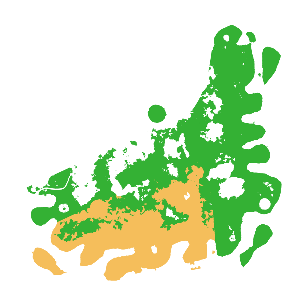 Biome Rust Map: Procedural Map, Size: 4550, Seed: 26307482