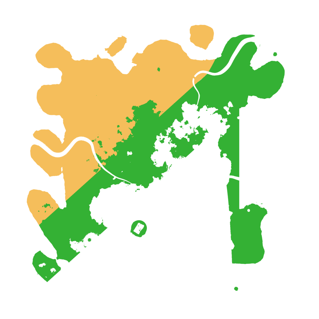 Biome Rust Map: Procedural Map, Size: 3250, Seed: 1702682354