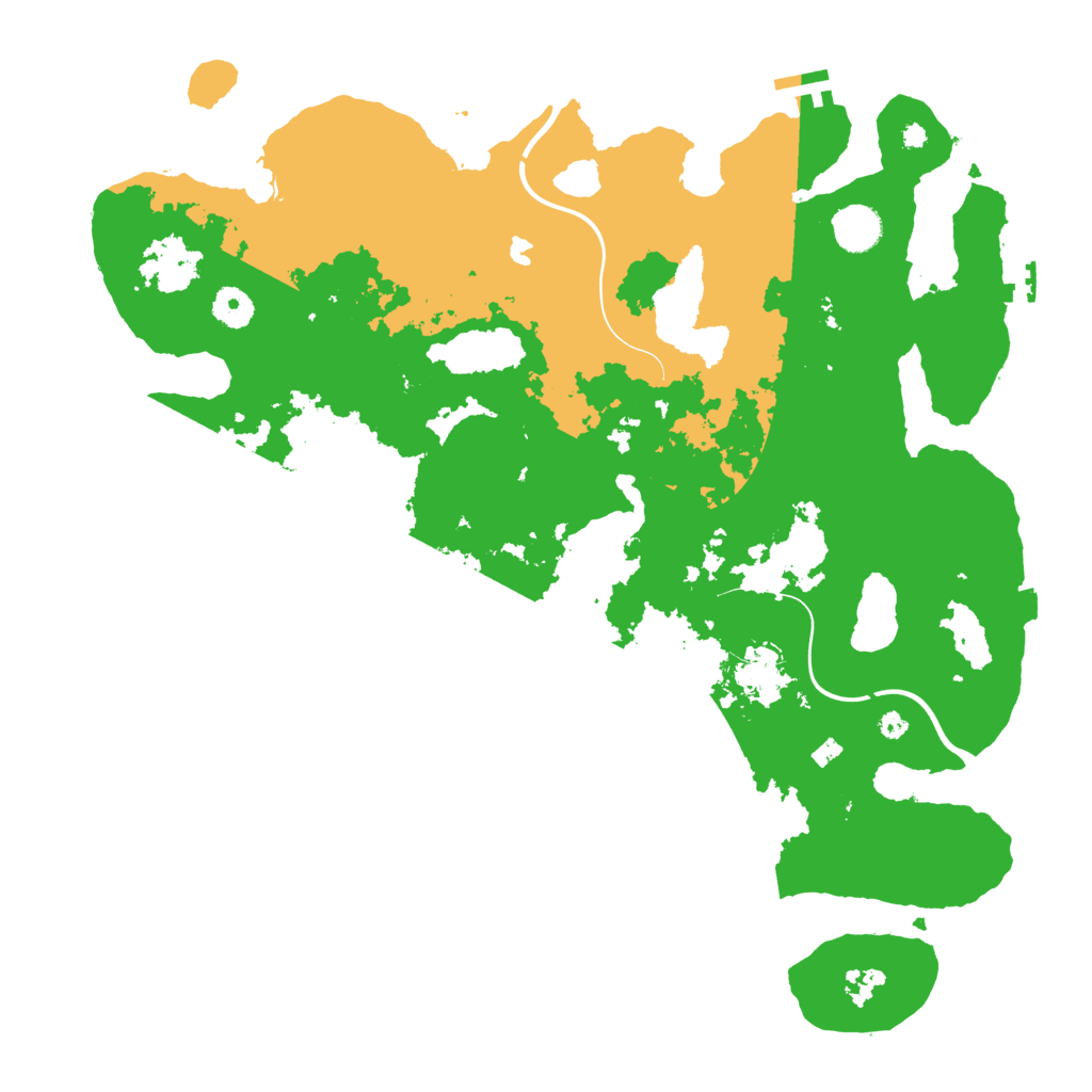 Biome Rust Map: Procedural Map, Size: 4050, Seed: 493813632
