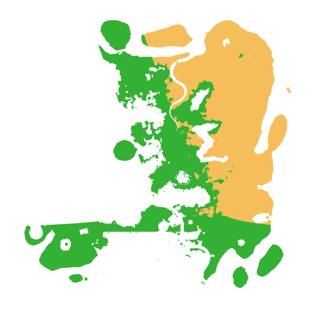 Biome Rust Map: Procedural Map, Size: 4000, Seed: 367020445