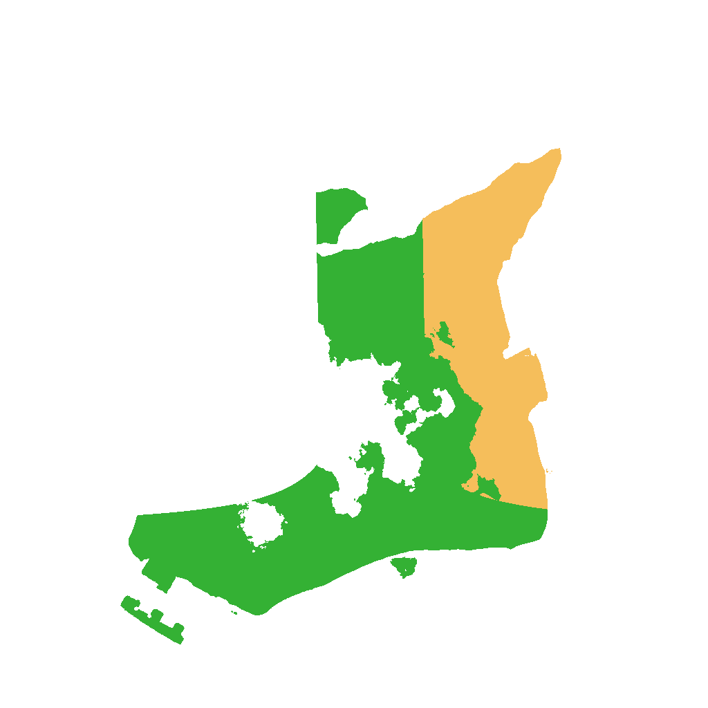 Biome Rust Map: Procedural Map, Size: 1500, Seed: 1375142415