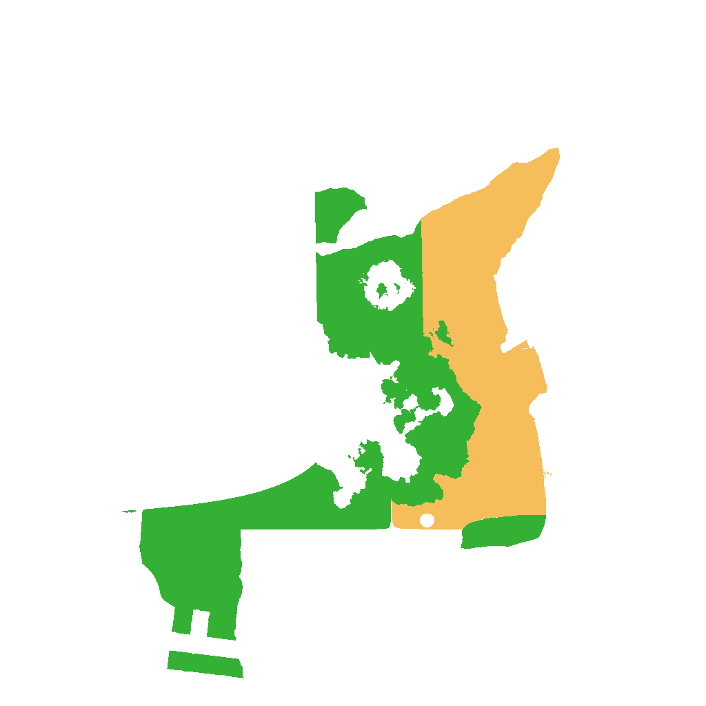 Biome Rust Map: Procedural Map, Size: 1500, Seed: 1375142415