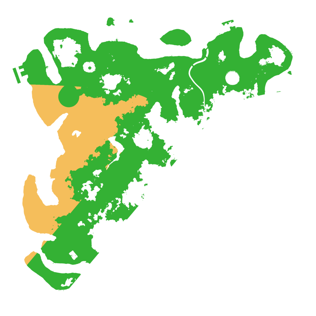 Biome Rust Map: Procedural Map, Size: 4000, Seed: 227668955