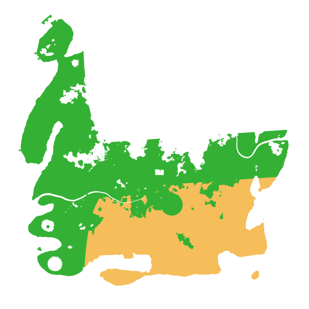Biome Rust Map: Procedural Map, Size: 3750, Seed: 174127486