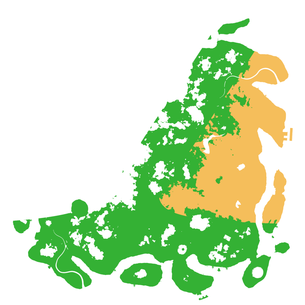 Biome Rust Map: Procedural Map, Size: 4800, Seed: 1967644325