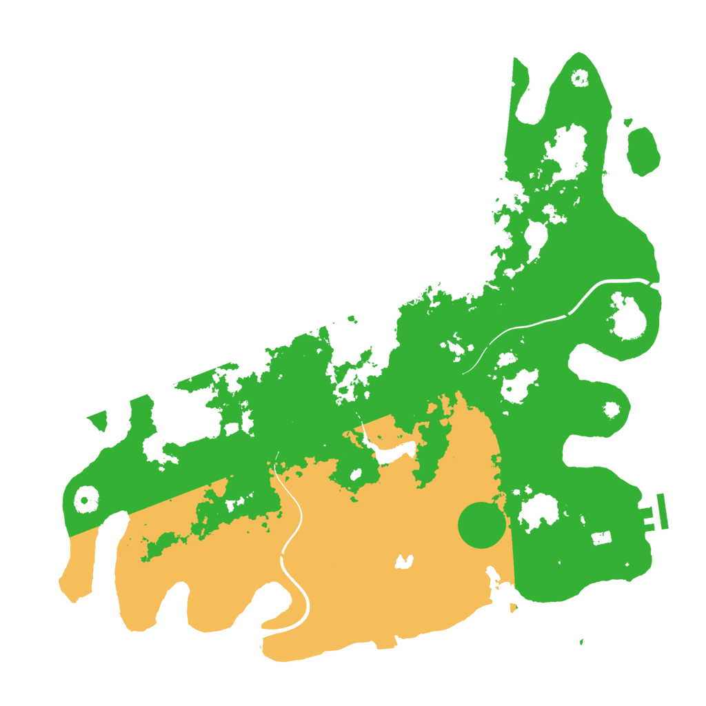 Biome Rust Map: Procedural Map, Size: 4000, Seed: 179125701