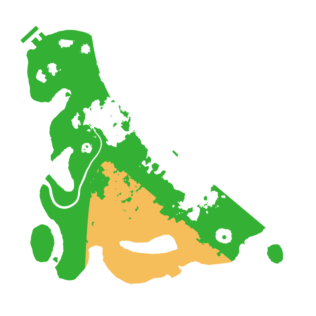 Biome Rust Map: Procedural Map, Size: 3000, Seed: 2051003688