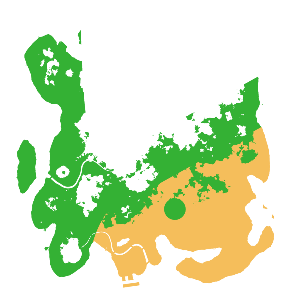 Biome Rust Map: Procedural Map, Size: 3750, Seed: 1840377583