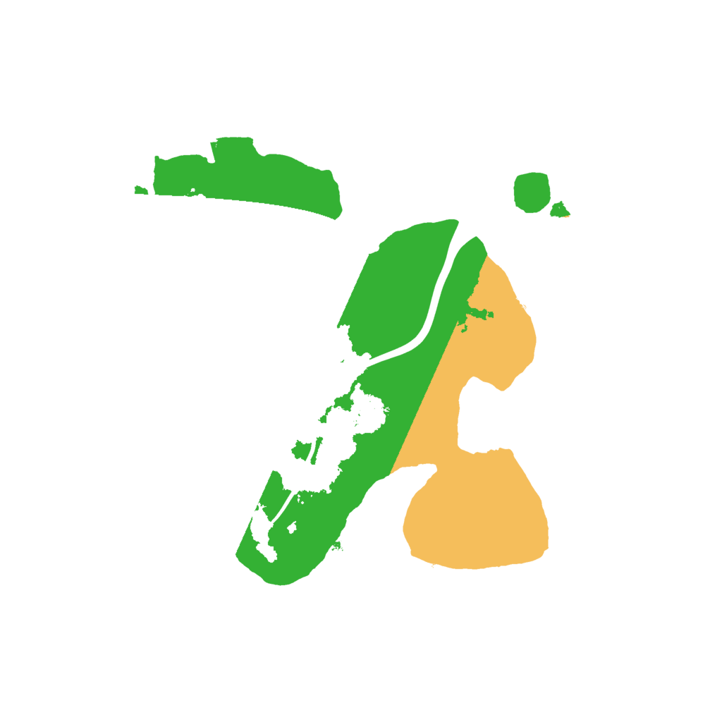Biome Rust Map: Procedural Map, Size: 2000, Seed: 629758636
