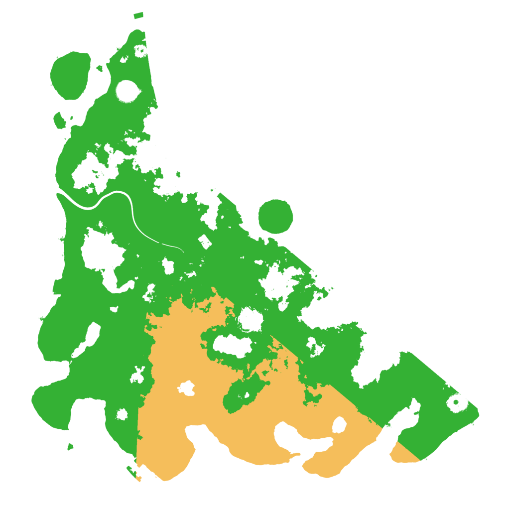 Biome Rust Map: Procedural Map, Size: 4000, Seed: 26580