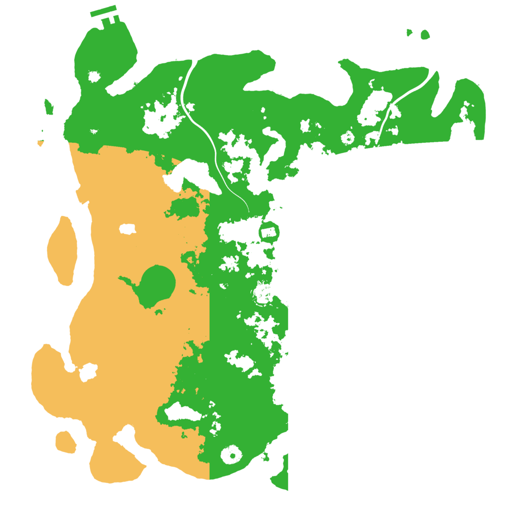 Biome Rust Map: Procedural Map, Size: 4000, Seed: 2090197081