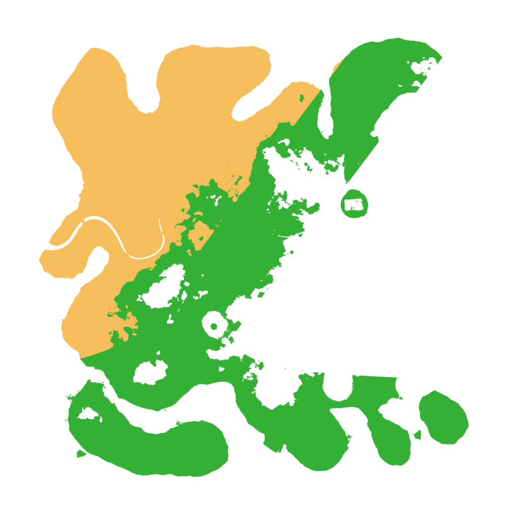 Biome Rust Map: Procedural Map, Size: 3050, Seed: 1143192604