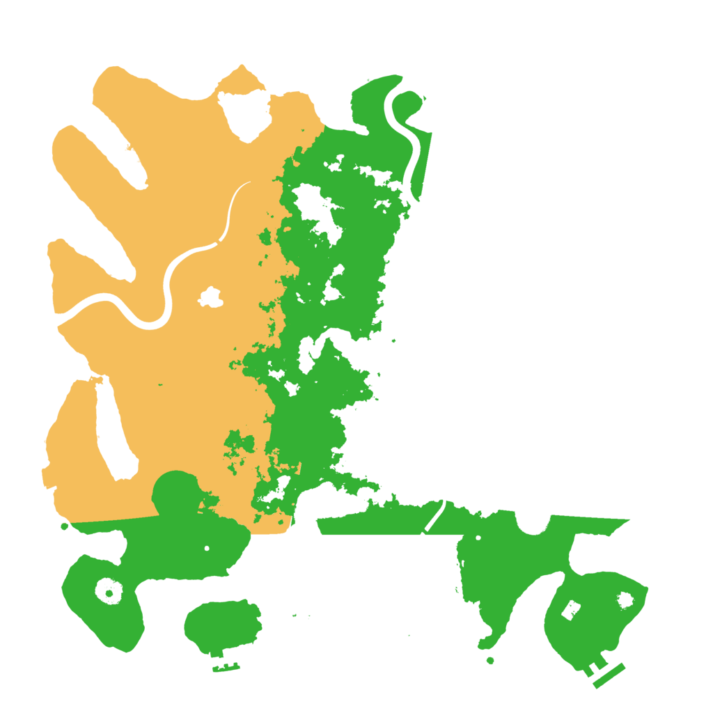 Biome Rust Map: Procedural Map, Size: 4000, Seed: 1974684237