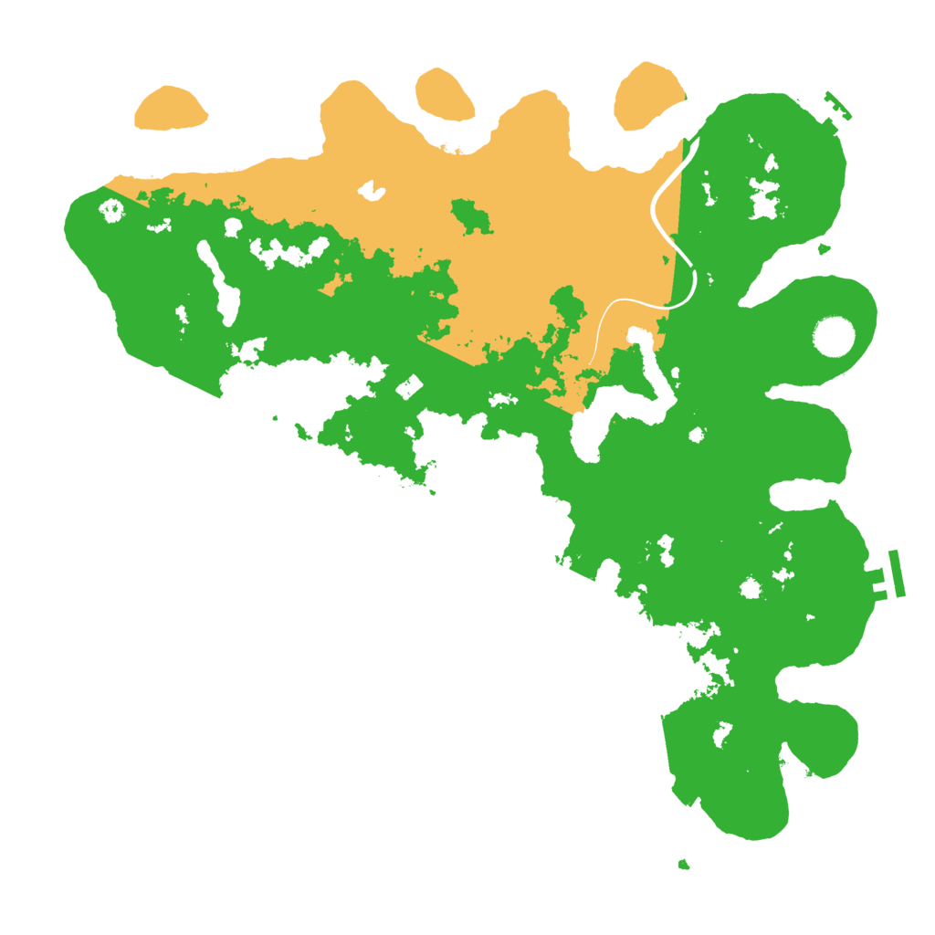 Biome Rust Map: Procedural Map, Size: 4000, Seed: 1231572897
