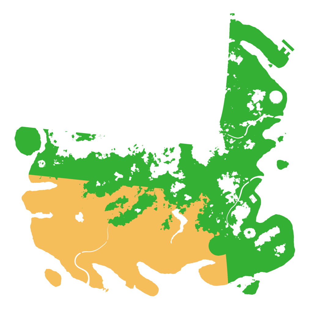 Biome Rust Map: Procedural Map, Size: 4250, Seed: 32017577