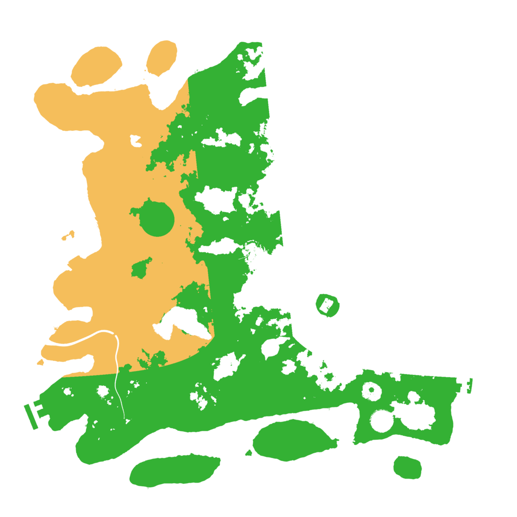 Biome Rust Map: Procedural Map, Size: 4000, Seed: 1217204320