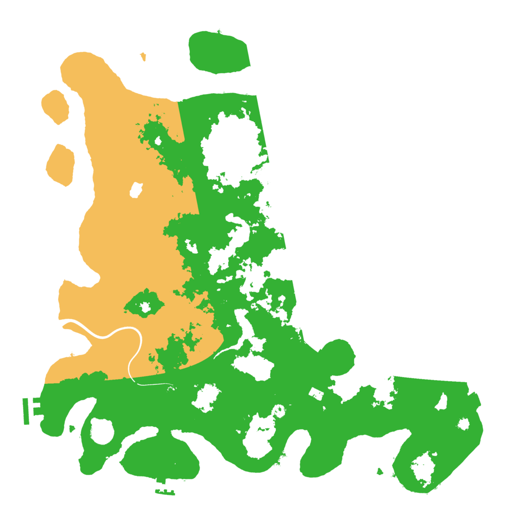 Biome Rust Map: Procedural Map, Size: 4000, Seed: 655896307