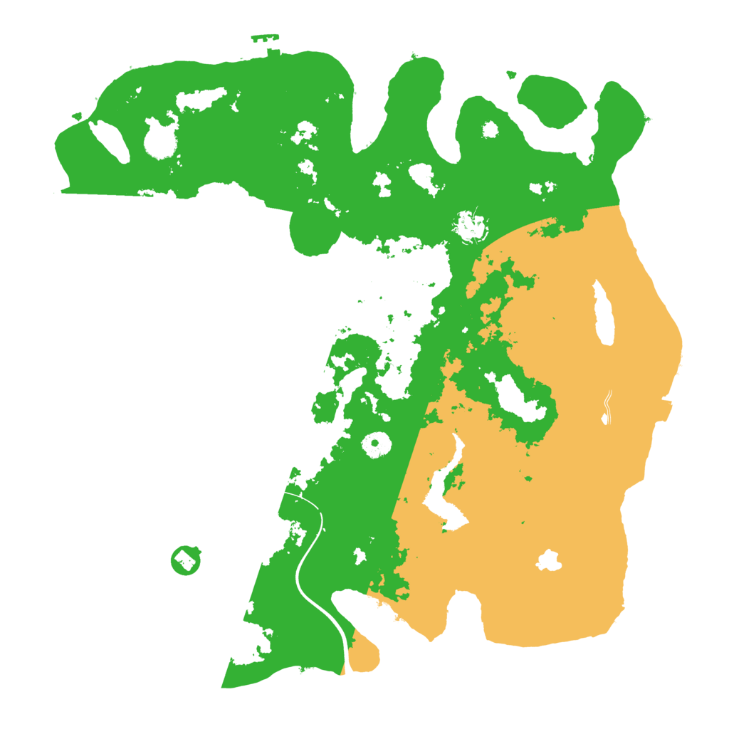 Biome Rust Map: Procedural Map, Size: 4000, Seed: 654012118