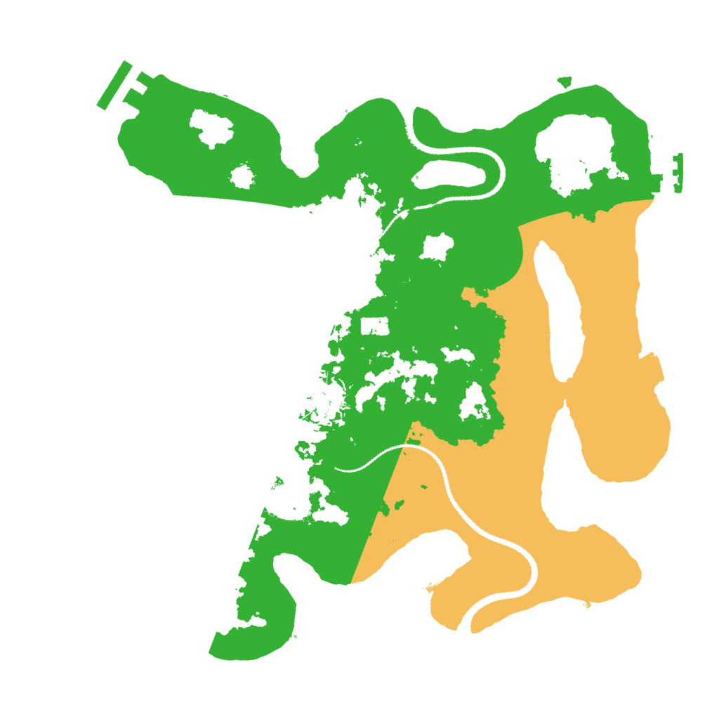Biome Rust Map: Procedural Map, Size: 2750, Seed: 98724