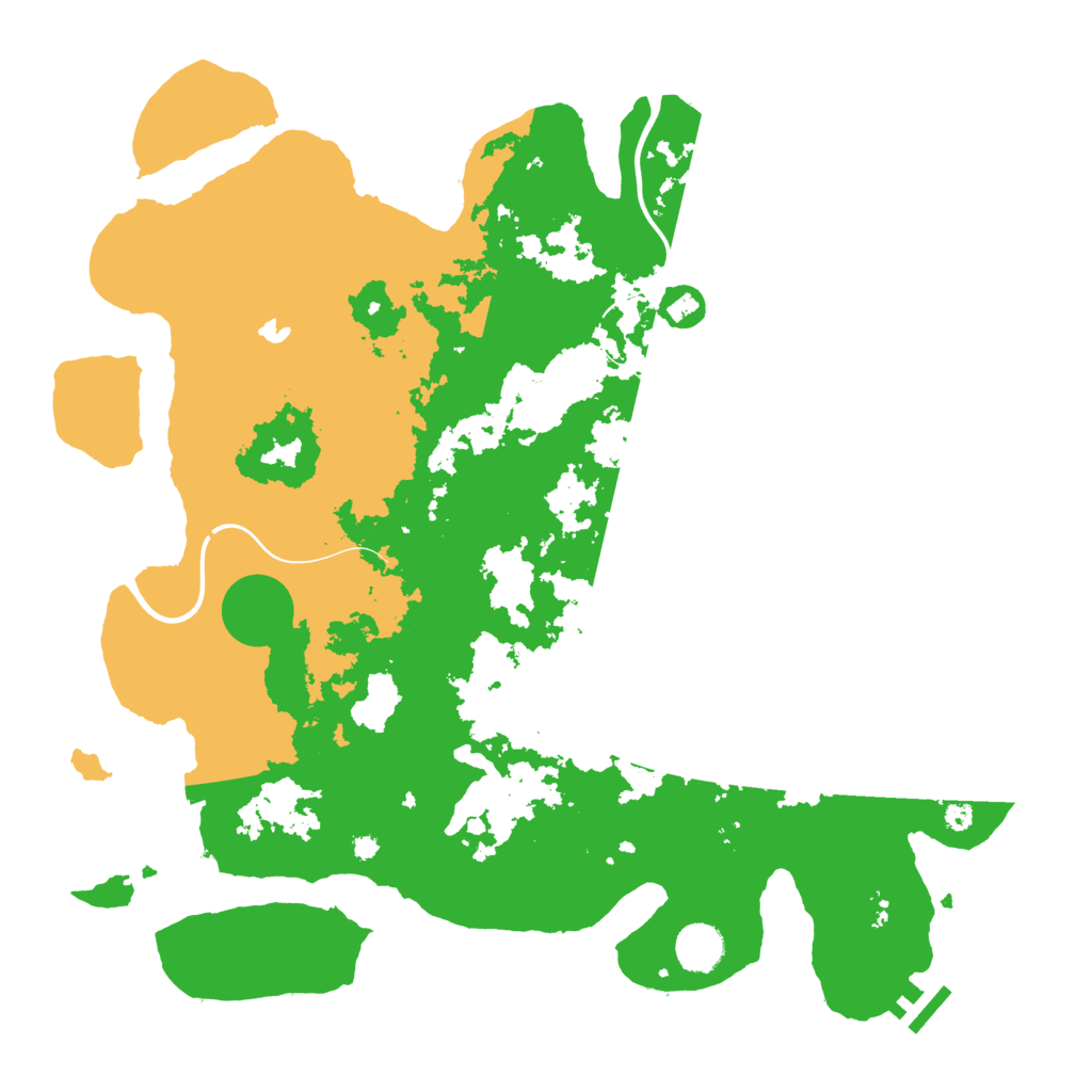 Biome Rust Map: Procedural Map, Size: 4000, Seed: 190398