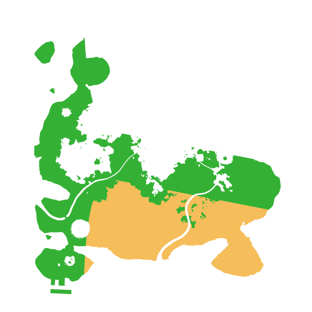 Biome Rust Map: Procedural Map, Size: 3000, Seed: 2067106379
